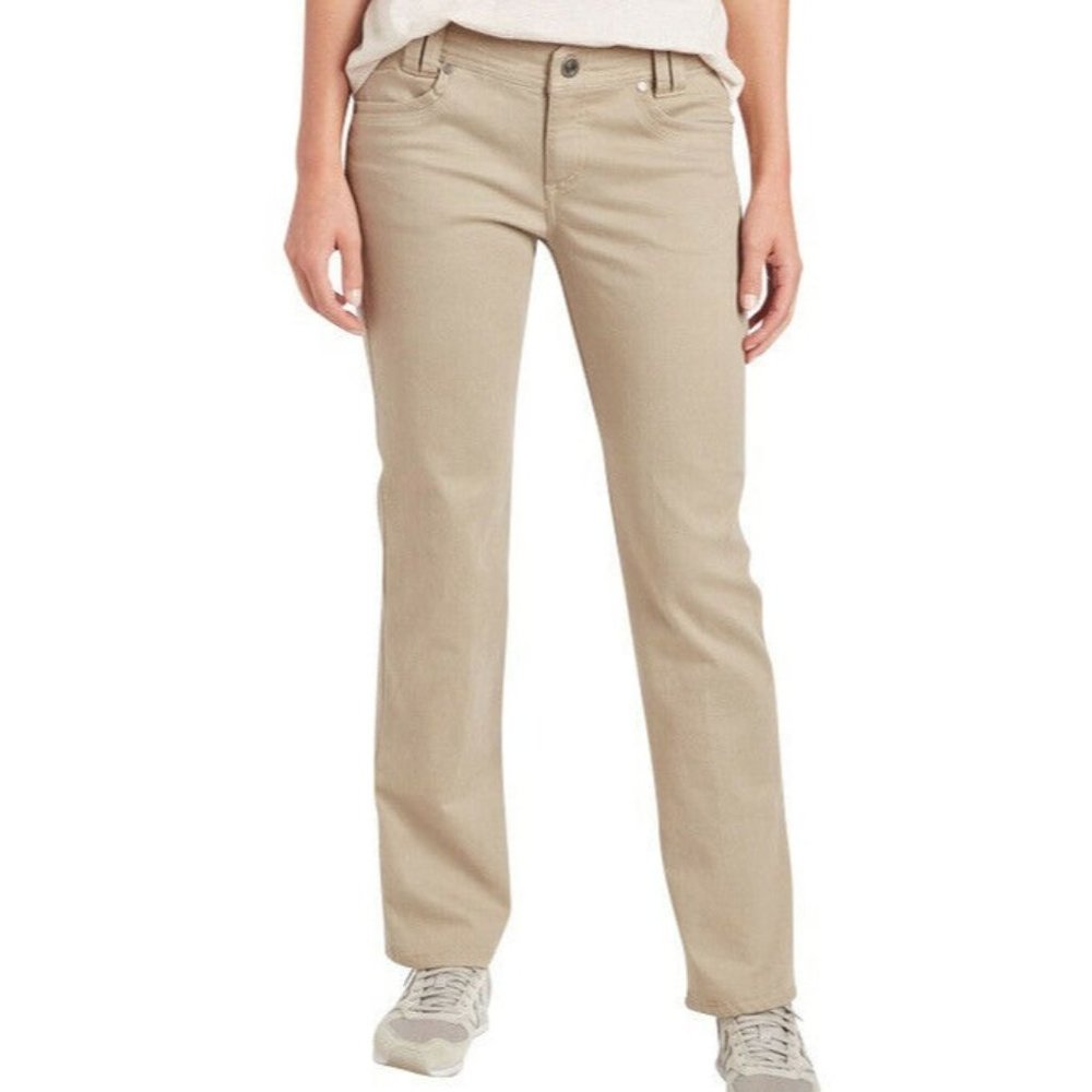 Women's Size 8 Reg Kuhl Klaudette Outdoor Hiking Pants  Color Khaki  Style: 6171